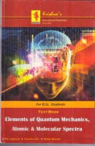 ELEMENTS OF QUANTUM MECHANICS,ATOMIC & MOLECULAR SPECTRA