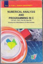 NUMERICAL ANALYSIS AND PROGRAMMING IN C